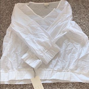 White Sheer Blouse